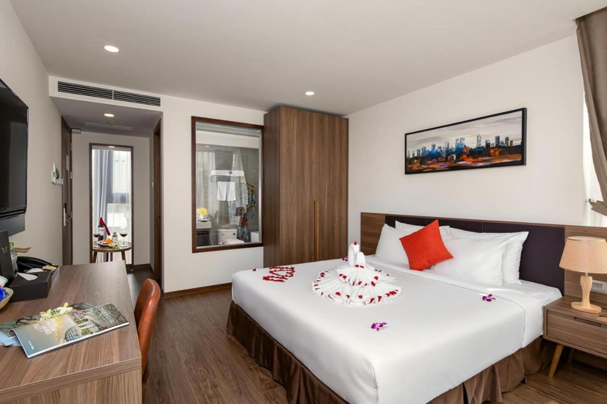 Amunra Ocean Hotel Da Nang Bagian luar foto
